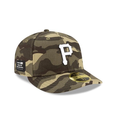 Pittsburgh Pirates Gorra | New Era MLB Armed Forces Weekend Low Profile 59fifty Fitted Cap Mexico - Verdes